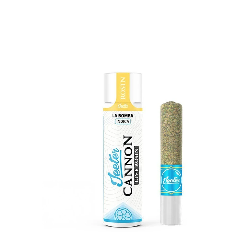 Jeeter La Bomba · Live Rosin Cannon · Infused Joint · 1.3g, Infused Pre-Rolls