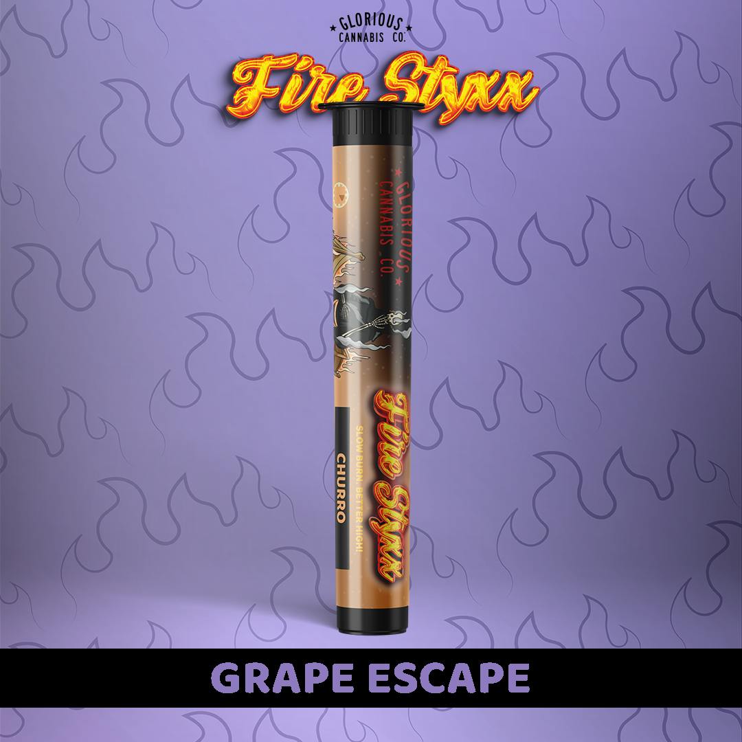 1G Fire Styxx | Grape Escape | Glorious Cannabis Co.