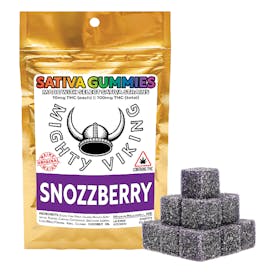 Mighty Viking 10mg SATIVA Gummies - Snozzberry