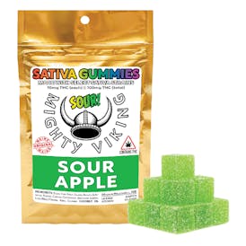 Mighty Viking 10mg SATIVA Gummies - Sour Apple