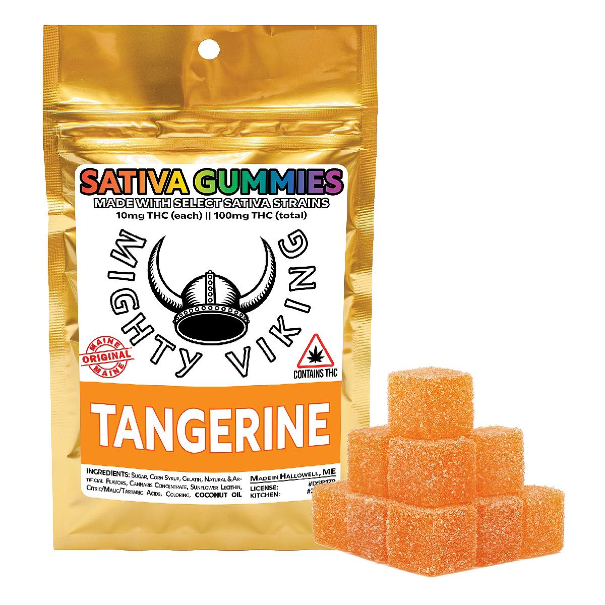 Mighty Viking 10mg SATIVA Gummies - Tangerine by Mighty Viking
