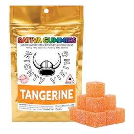 Mighty Viking 10mg SATIVA Gummies - Tangerine