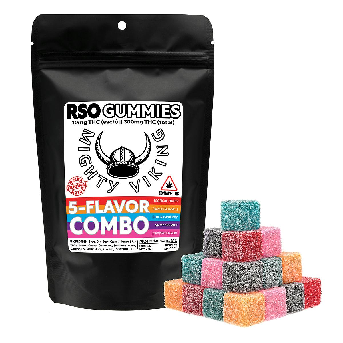 Mighty Viking 10mg RSO Gummy Combo Pack by Mighty Viking