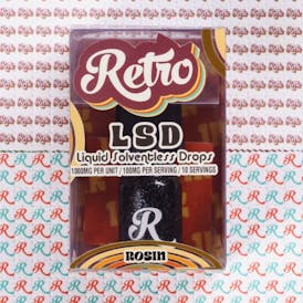 LSD (Liquid Solventless Drops) - Edible Liquid Rosin - 1000mg THC