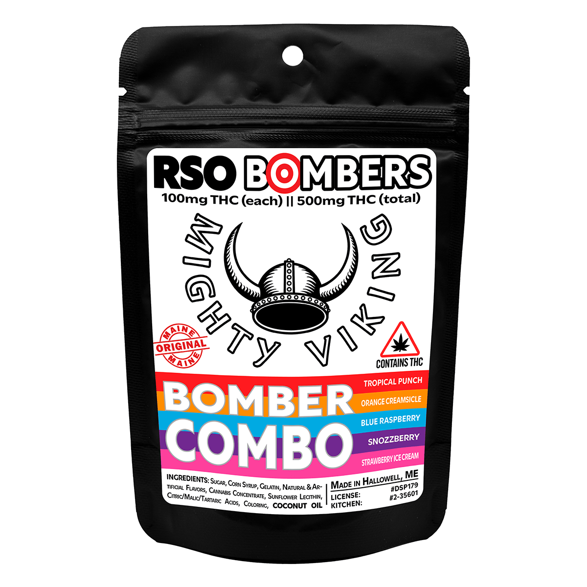 Mighty Viking 100mg RSO Bomber Combo