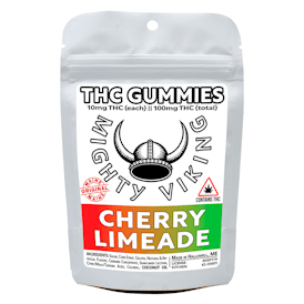 Mighty Viking 10mg THC Gummies - Cherry Limeade