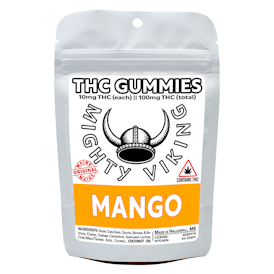 Mighty Viking 10mg THC Gummies - Mango