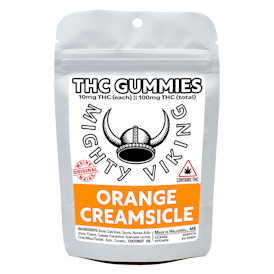 Mighty Viking 10mg THC Gummies - Orange Creamsicle