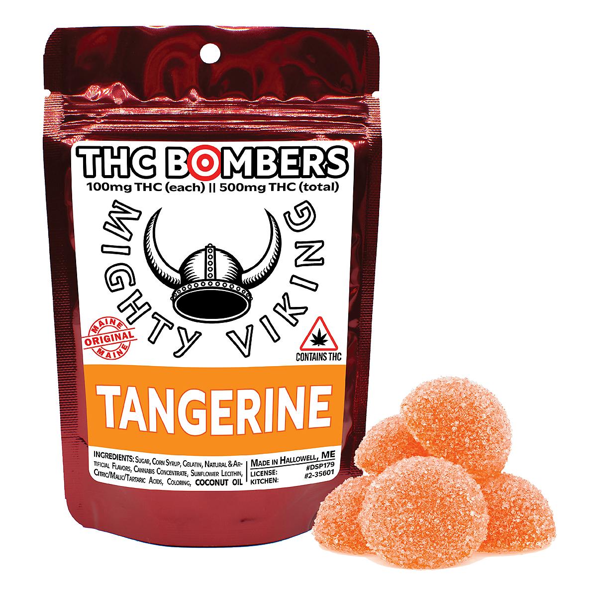 Mighty Viking 100mg THC Bombers - Tangerine by Mighty Viking