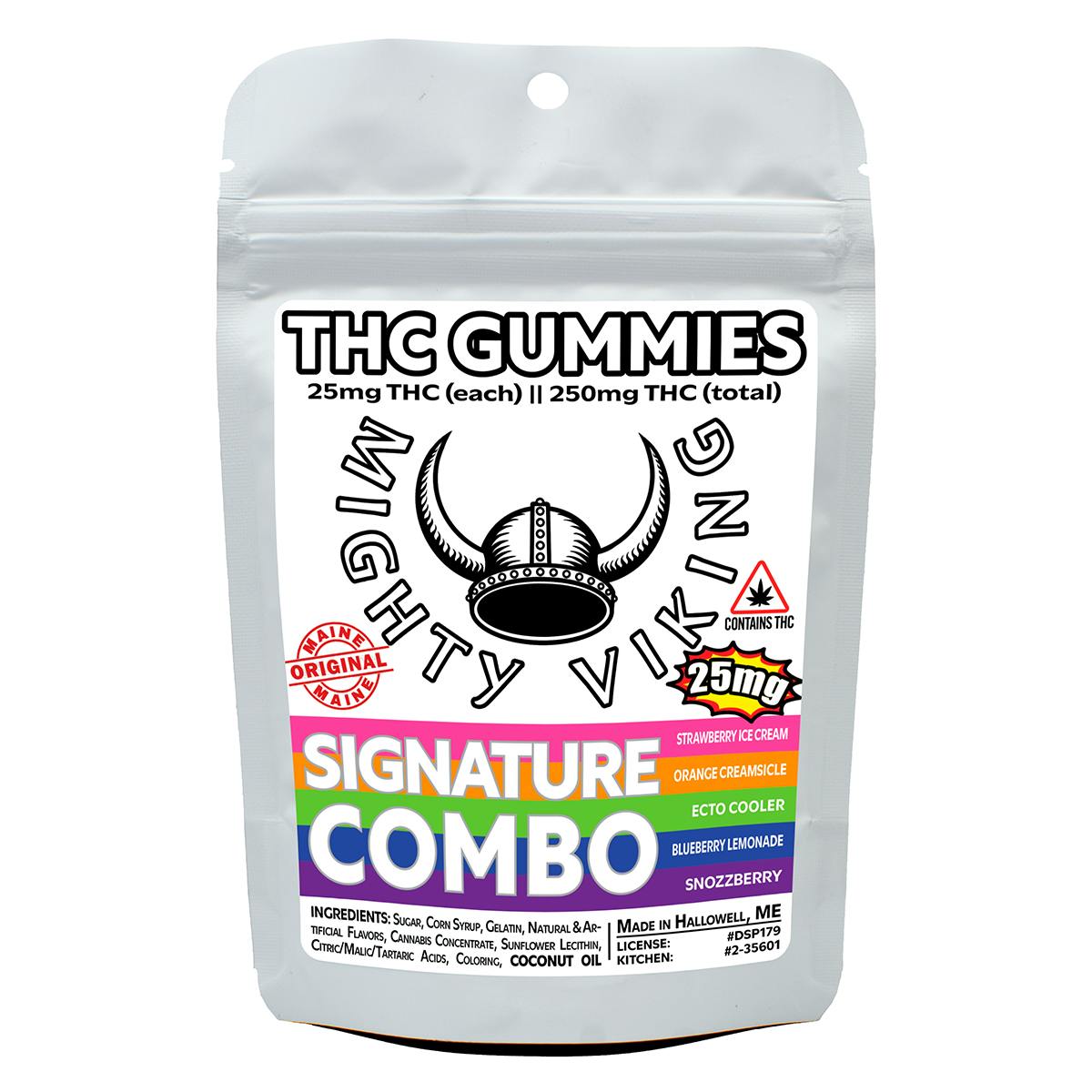 Mighty Viking 25mg THC Gummies - Signature Combo Pack by Mighty Viking