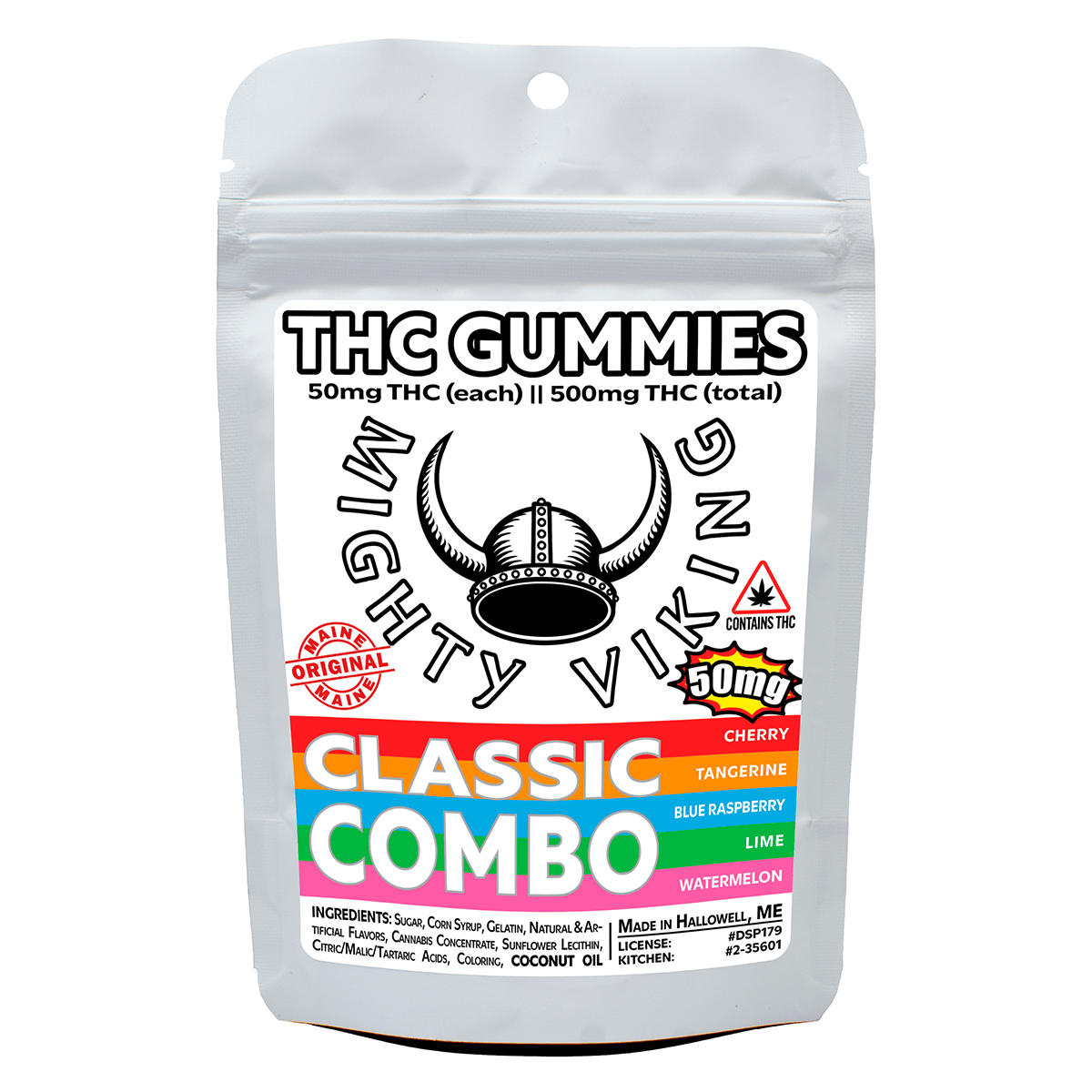 Mighty Viking 50mg THC Gummies - Classic Combo Pack by Mighty Viking
