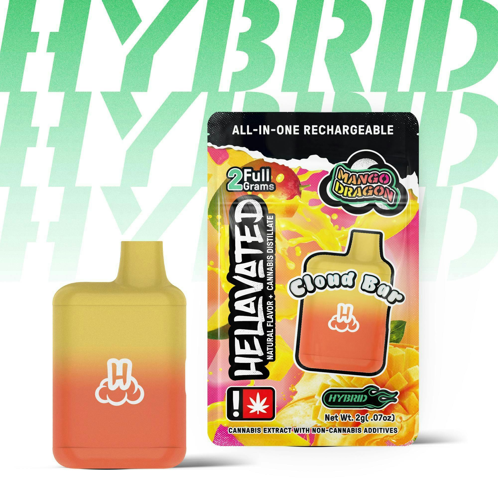 Mango Dragon Cloud Bar 2g - Green Room Dispensary - Corvallis OSU Campus |  Weedmaps
