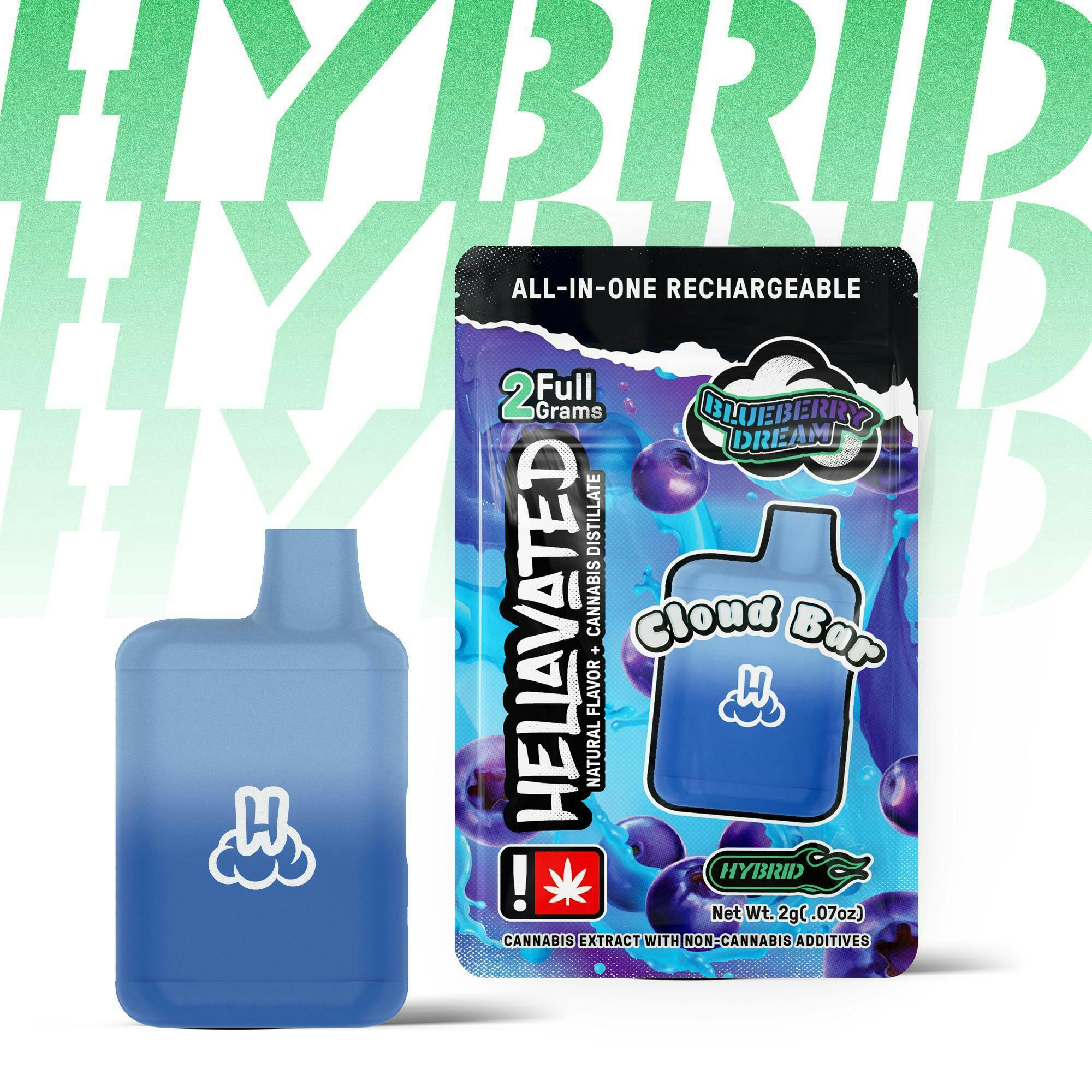 Blueberry Dream Cloud Bar 1g