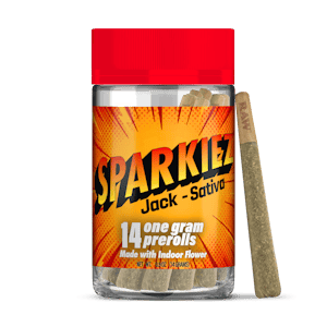 SPARKIEZ - Sparkiez 14pk Prerolls 14g Jack