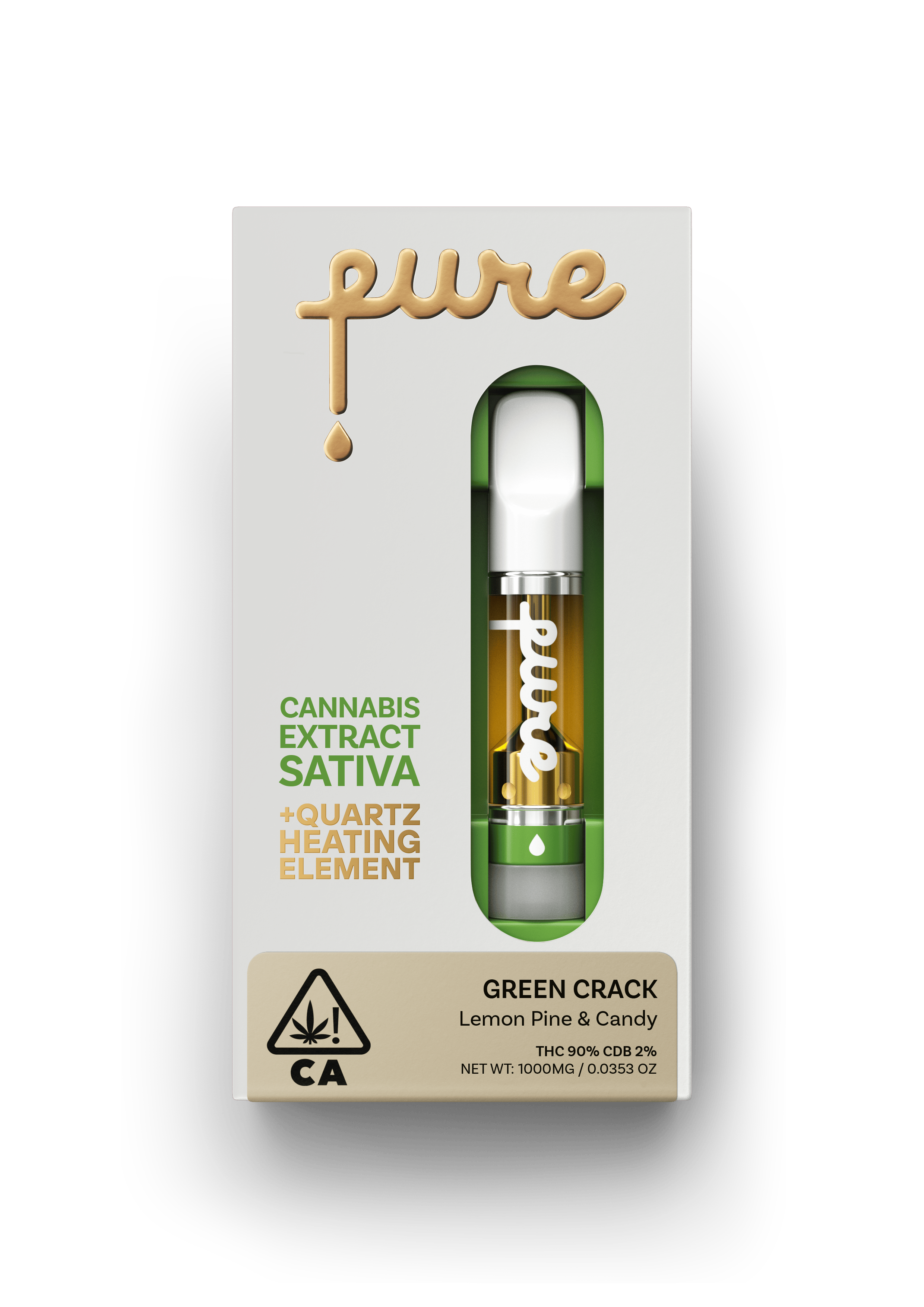 PURE VAPE — Green Crack