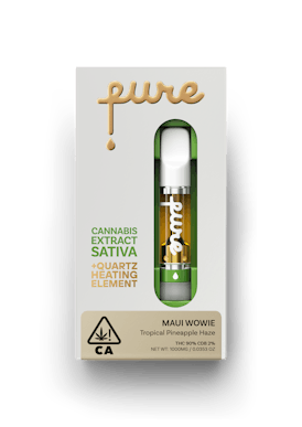 Pure Cannabis Extract 1g Cartridge - Maui Wowie - Sativa