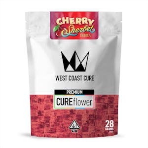 WEST COAST CURE - WCC - Cherry Sherbet - Premium Flower - 28G