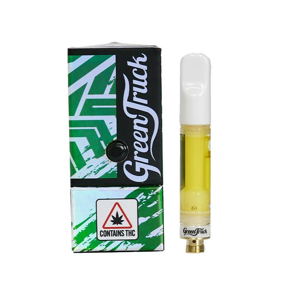 Green Truck - 1g Cartridge: Distillate - Strawberry Banana