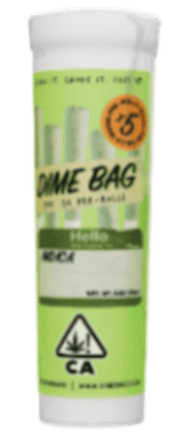 Dime Bag | Monterey Fog Indica 5pk Pre-Rolls (2.5g)