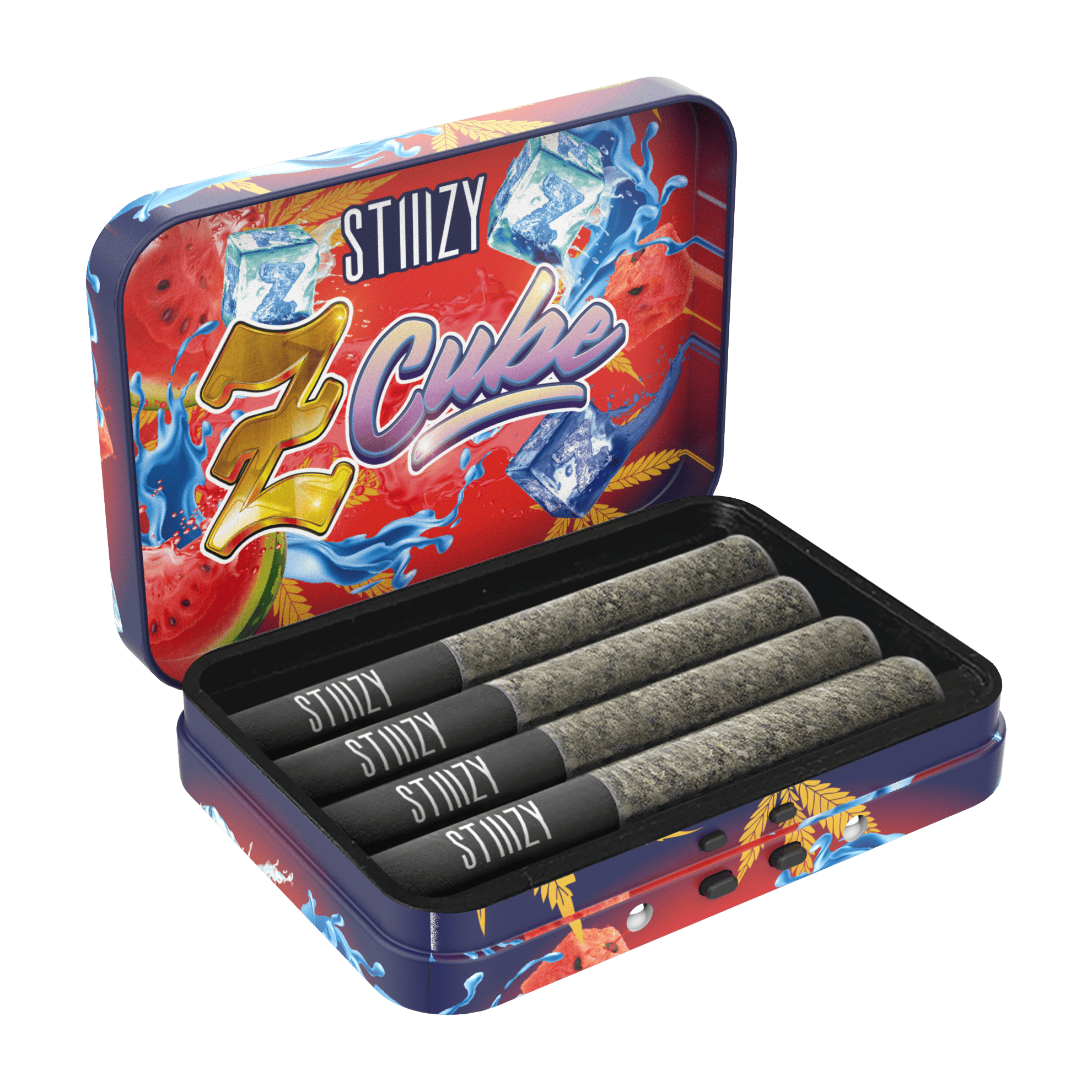 STIIIZY - Z CUBE - 3.5G Exotics Preroll 4 Pack — Pre-Rolls