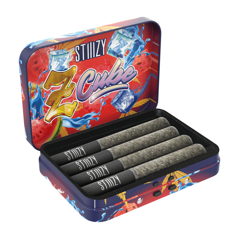 STIIIZY - Z CUBE - 3.5G Exotics Preroll 4 Pack, Pre-Rolls