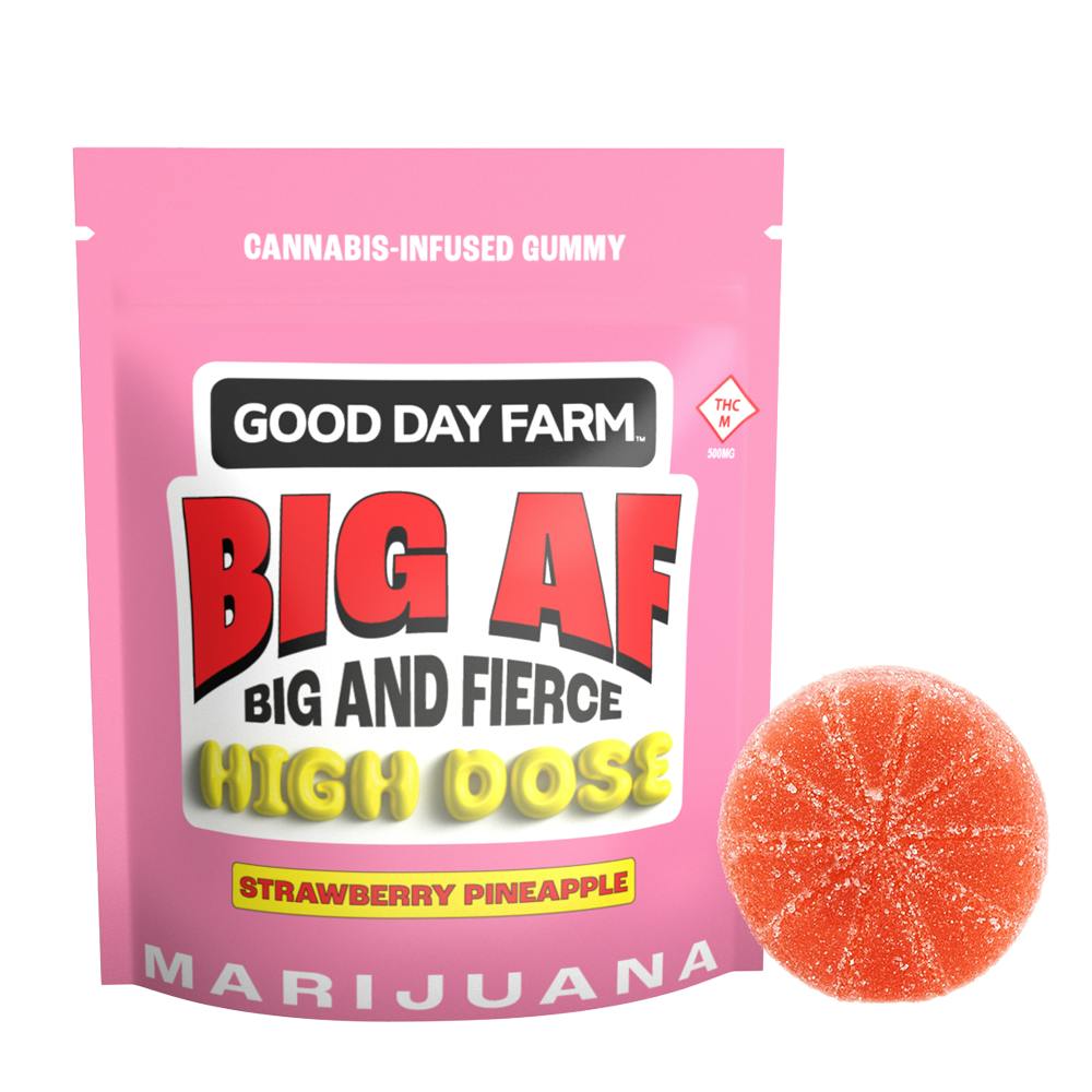 GDF: Big AF Gummies | Strawberry Pineapple | 1pk | 500mg