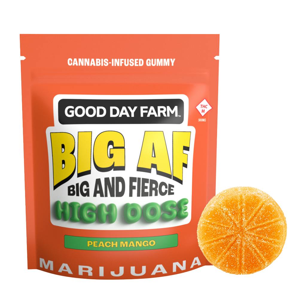 GDF: Big AF Gummies | Peach Mango | 1pk | 500mg