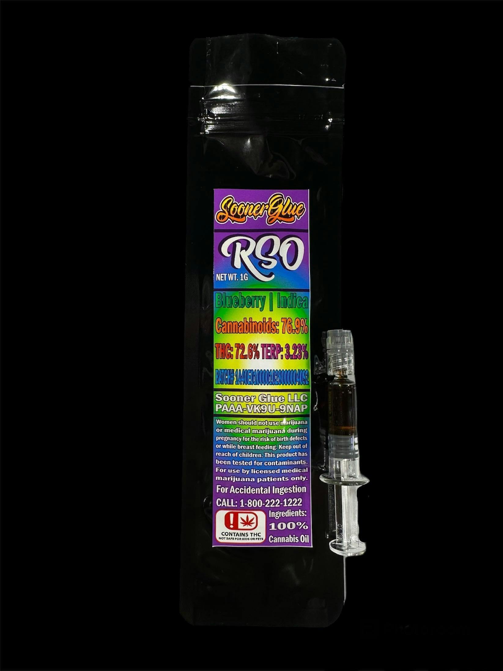 Blueberry Tide RSO Oil