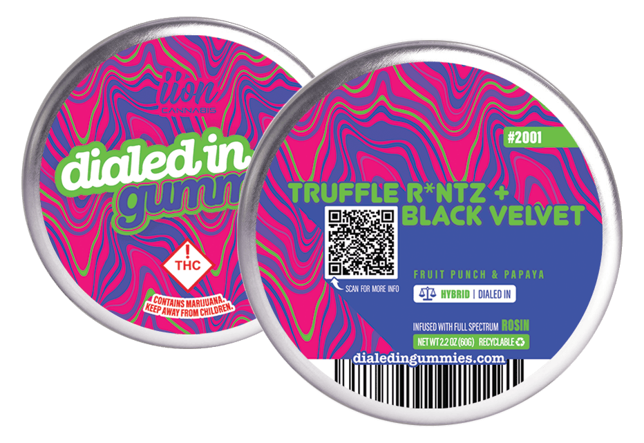 Truffle R*ntz + Black Velvet [#2001] Fruit Punch & Papaya Flavors | 100mg