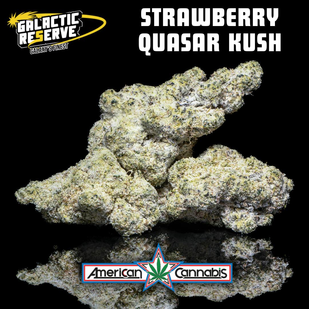 Dr. Funky's Galactic Reserve Strawberry Quasar Kush 3.5g (Hybrid)