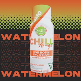 Watermelon | 100mg THC Live Rosin Syrup | Chill Medicated | REC