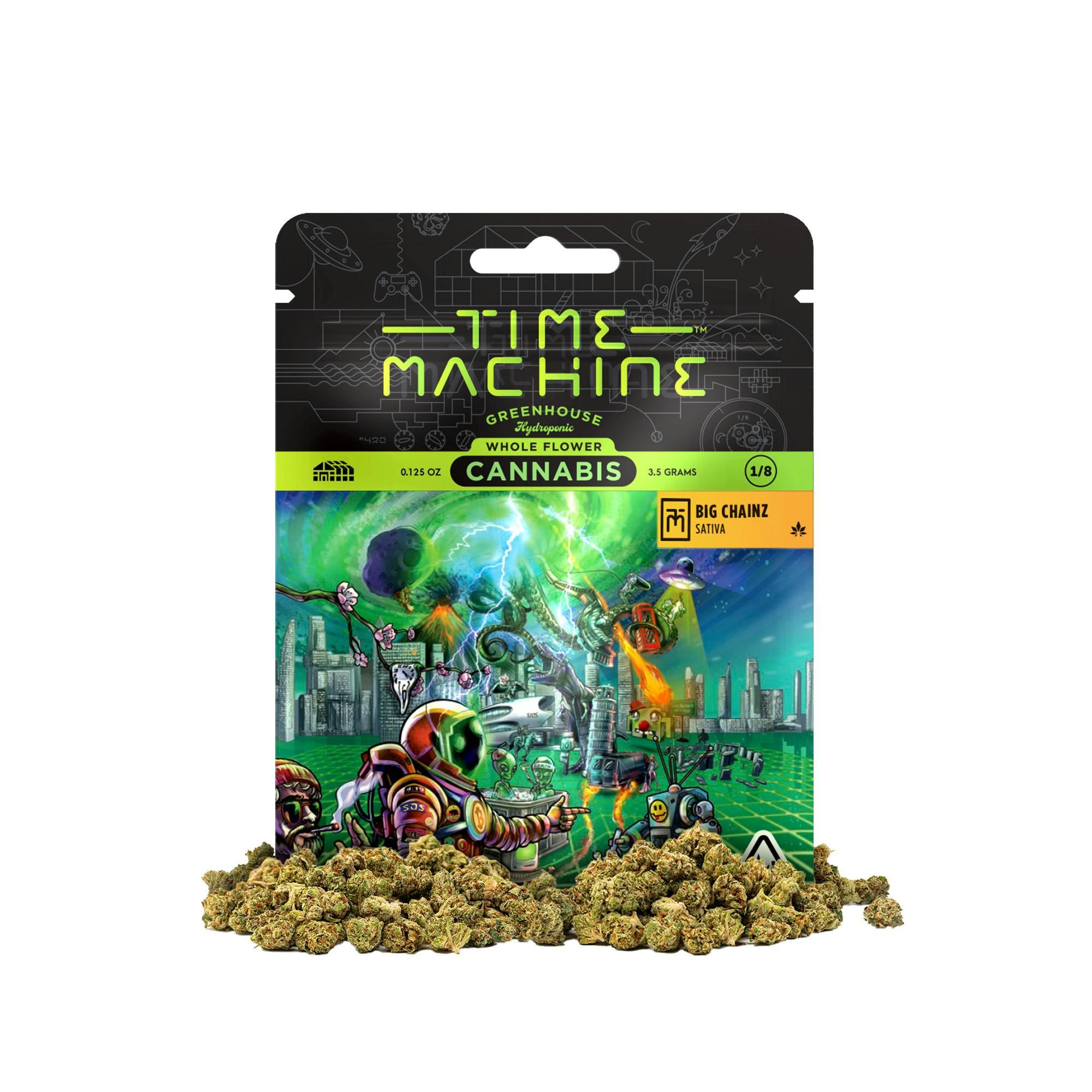 Big Chainz Sativa (3.5g) - Time Machine