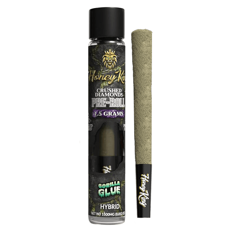 Honey King 1.5G Liquid Diamond Infused Pre-Roll - GORILLA GLUE