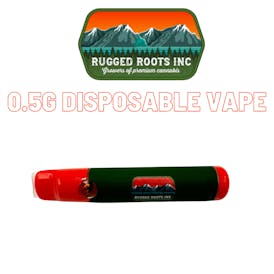 Rugged Roots | Disposable Cured Resin Nughead Cartridge 0.5g