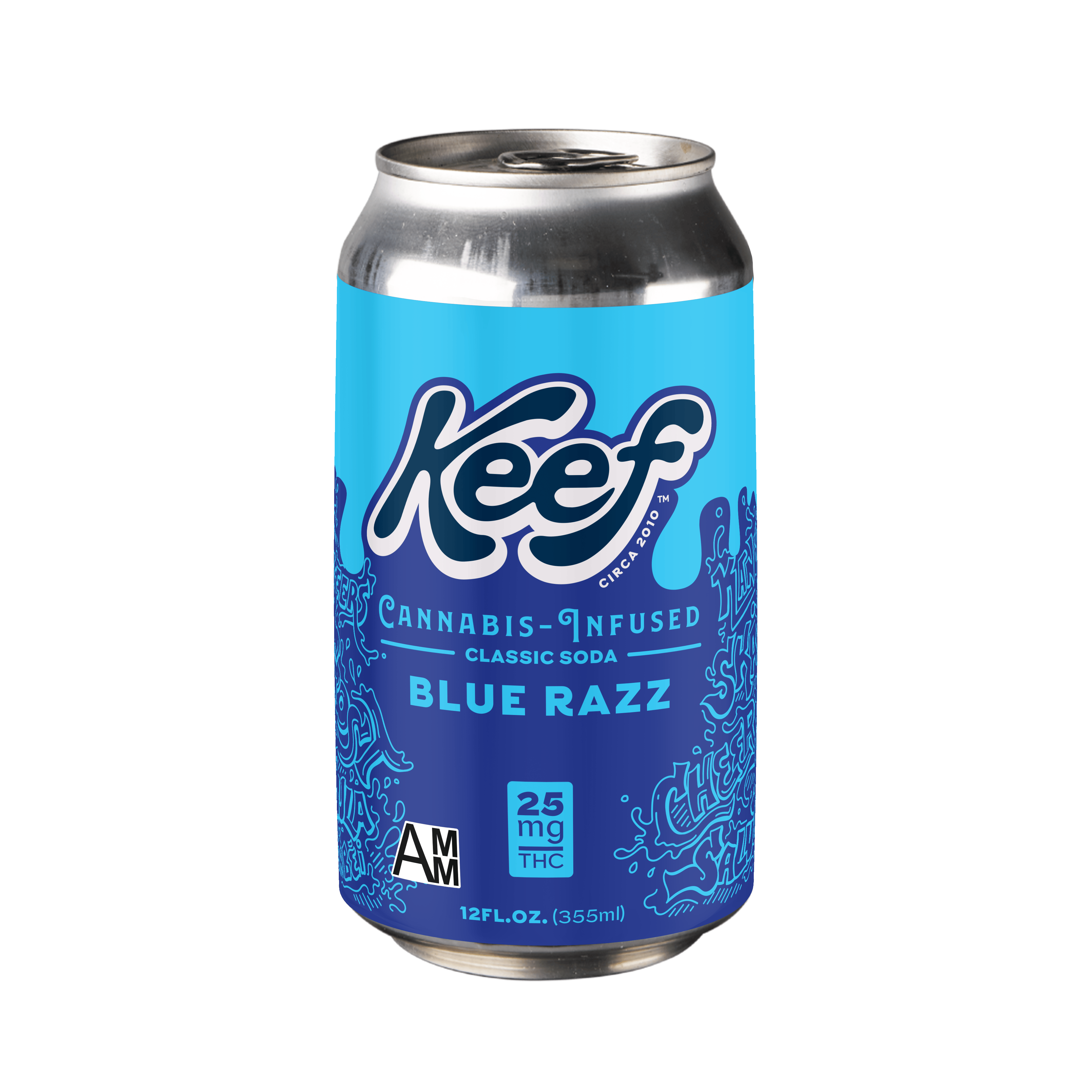 Keef Classic Soda Blue Razz | 25mg