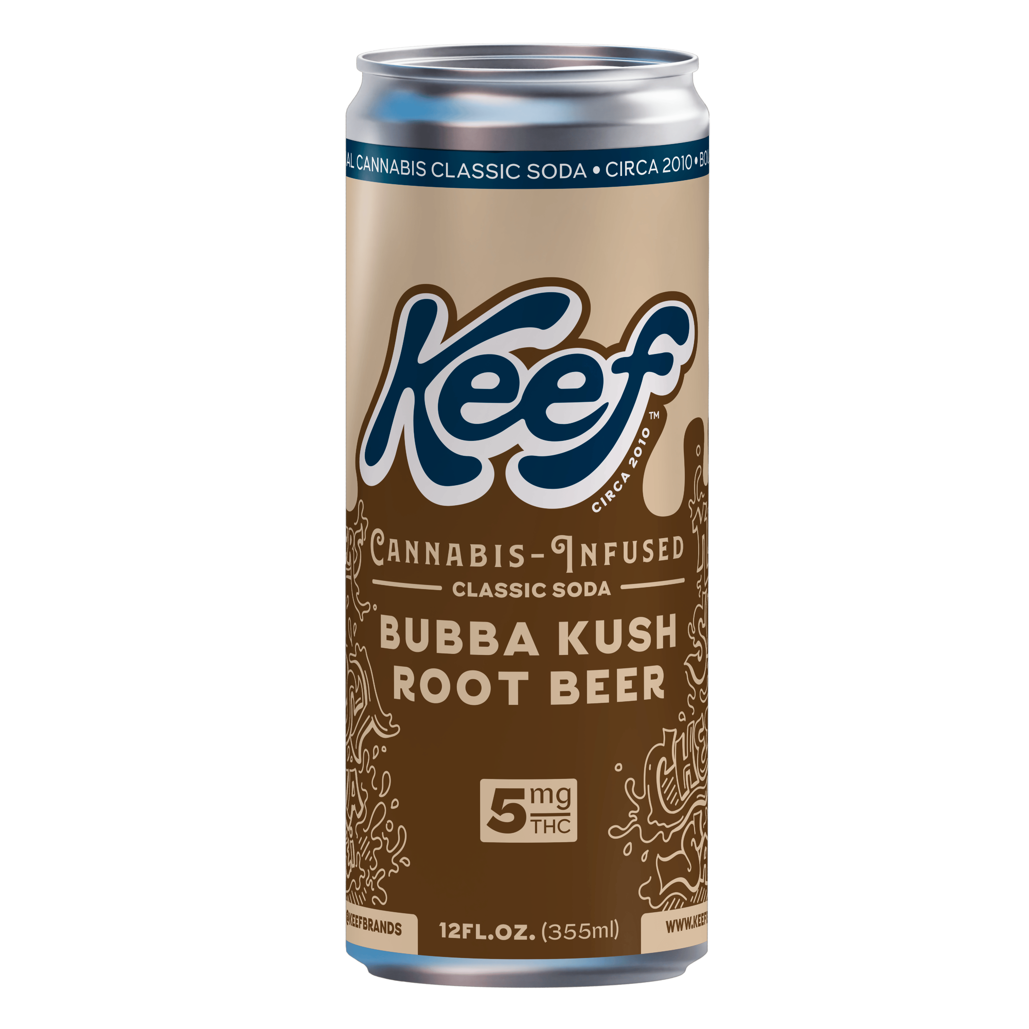 Keef Classic Soda Bubba Kush Root Beer - 5mg at Medicine Man Premium Cannabis Dispensary