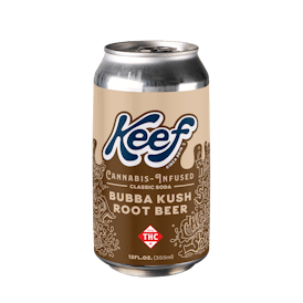 Keef Classic Soda Bubba Kush Root Beer - 25mg