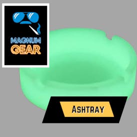 Glow-in-the-Dark Silicone Ashtray