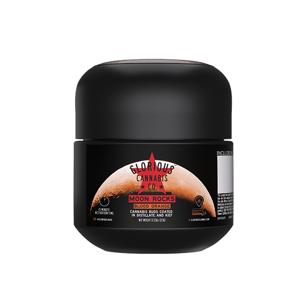 Moon Rocks | Blood Orange | Glorious Cannabis Co. by Glorious Cannabis Company