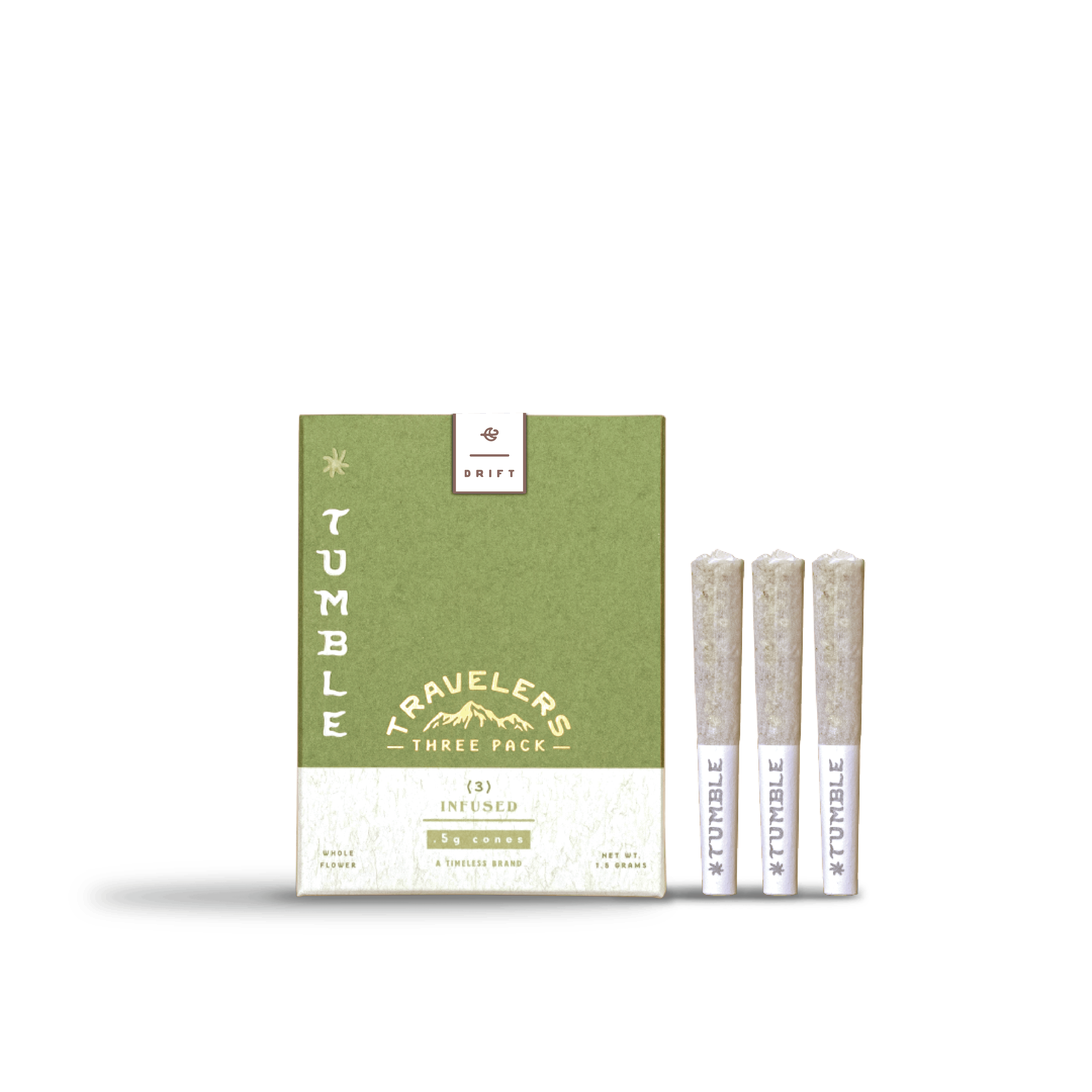 Pine Tar | Tumble Travelers Infused Minis | 0.5g each | 3pk