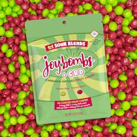 Joy Bombs THC + CBD 1:1 Sour Blends (40pk / 100mg THC)