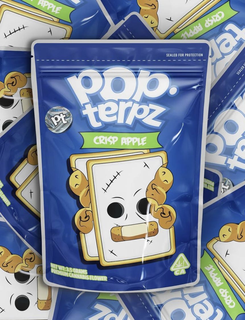 Crisp Apple 3 5g Pop Terpz Planet Buds Brand