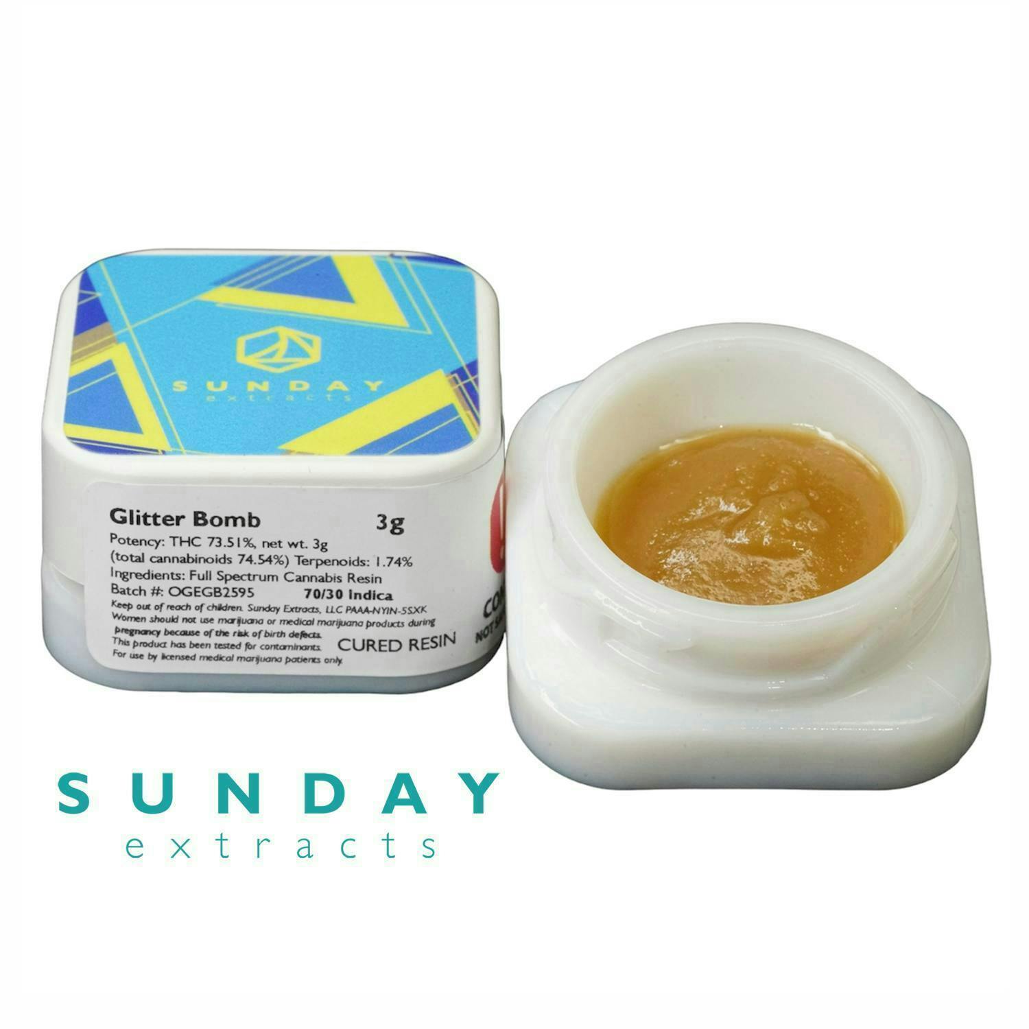 3g Concentrate Glitter Bomb