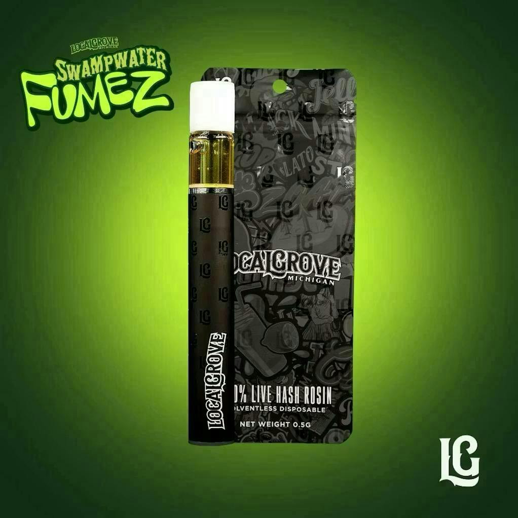 Local Grove Live Hash Rosin Disposable | Swampwater Fumez | 0.5G by Local Grove