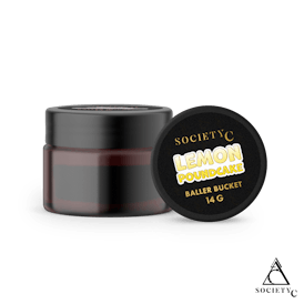 Society C - Lemon Poundcake - Baller Bucket Live Resin Badder - 14g