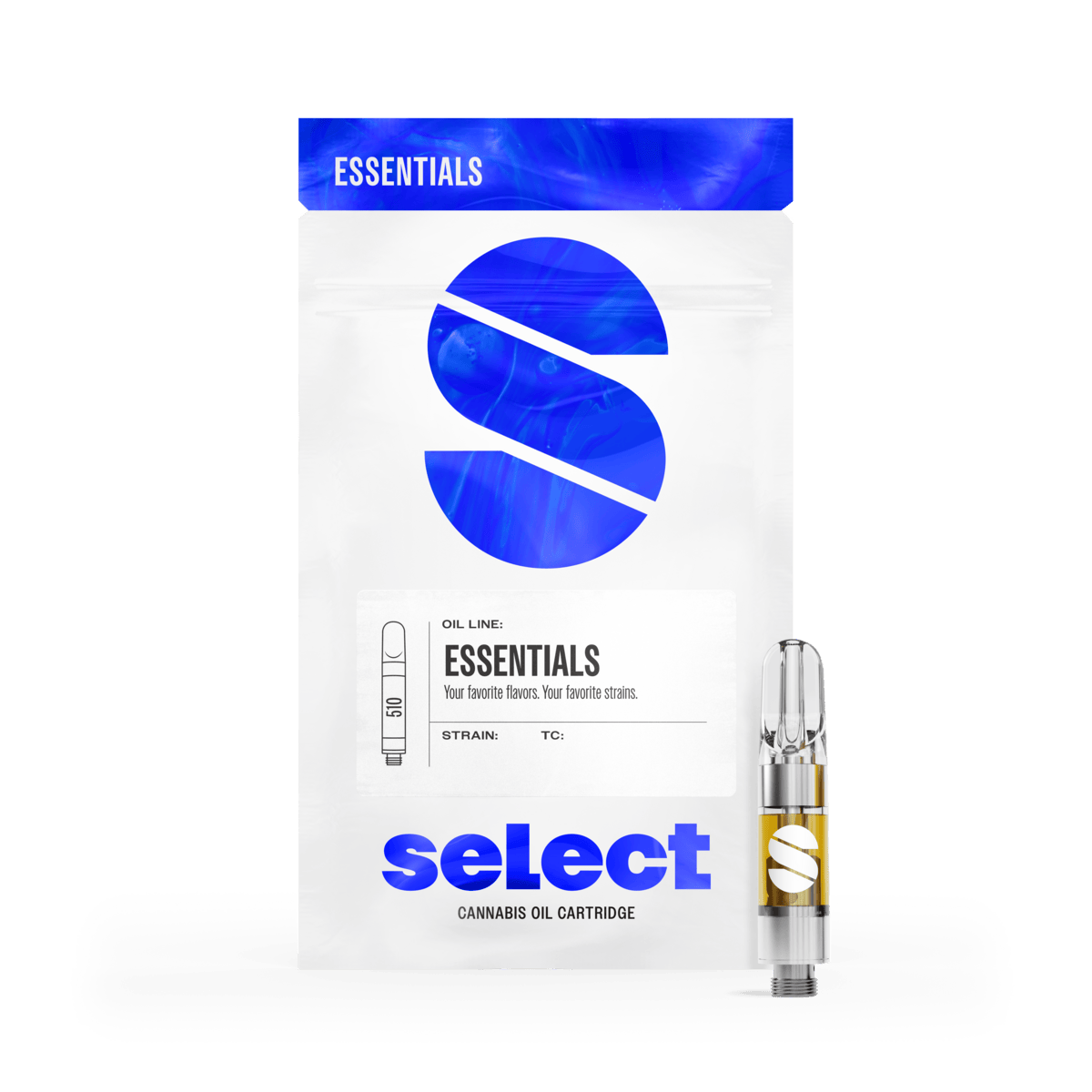 Electric Green Apple Essentials Cartridge 0.5g by Select