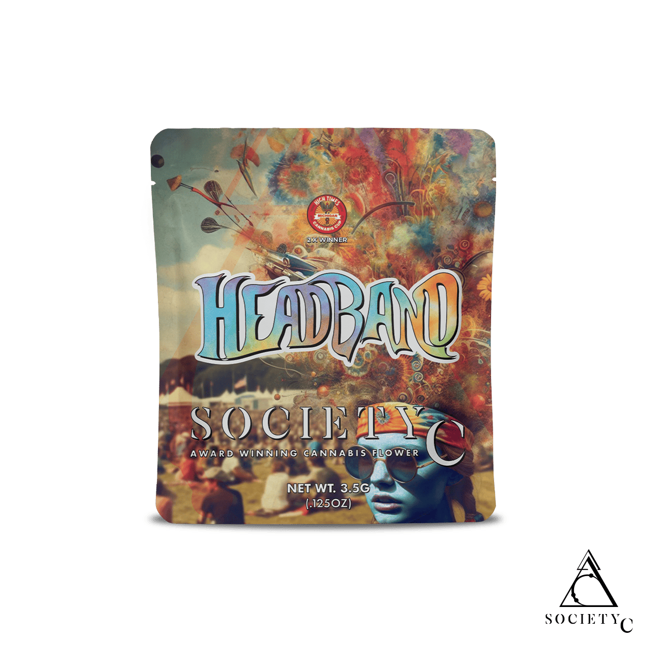 Society C | Headband | Big Buds | 3.5g