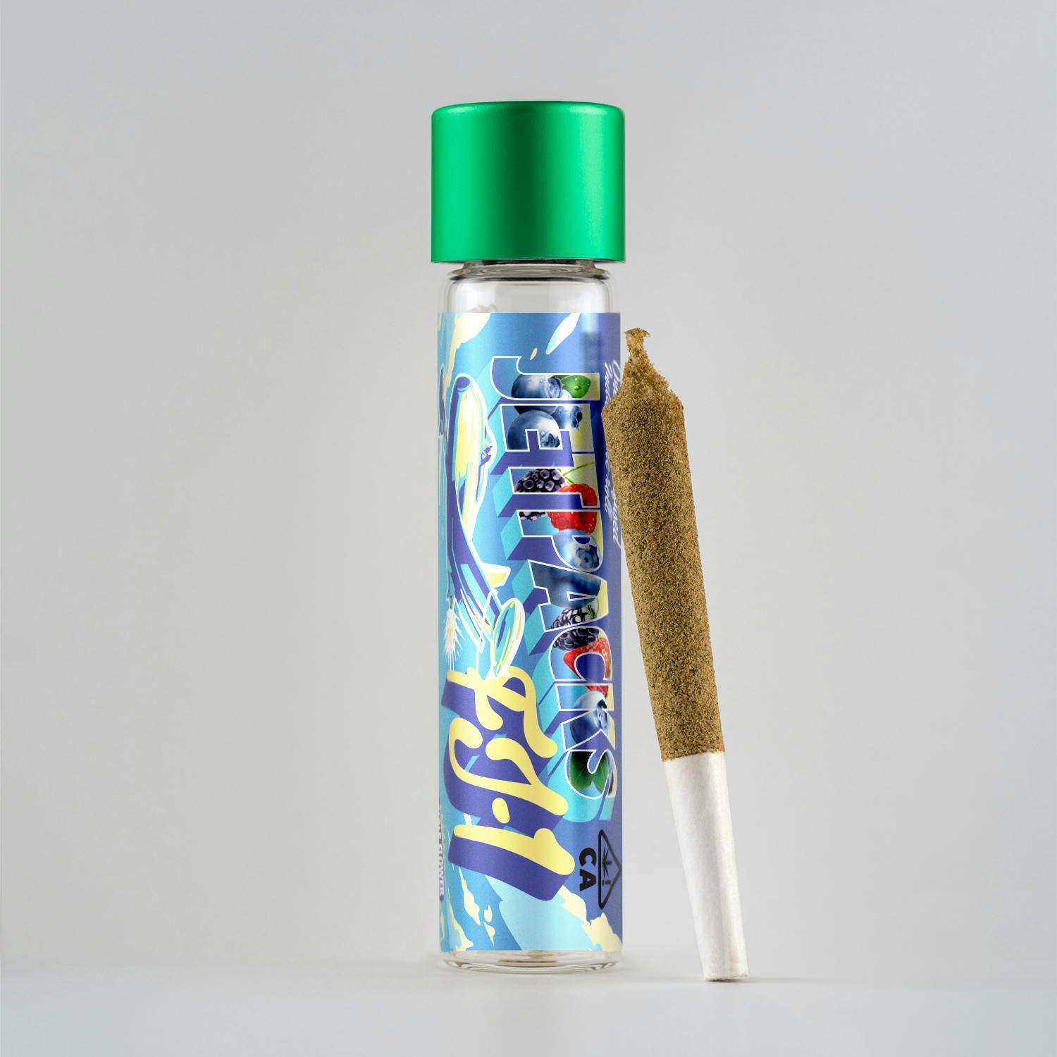 Blueberry Kush FJ-1 (1G Infused, THCA Concentrate & Kief Covered)