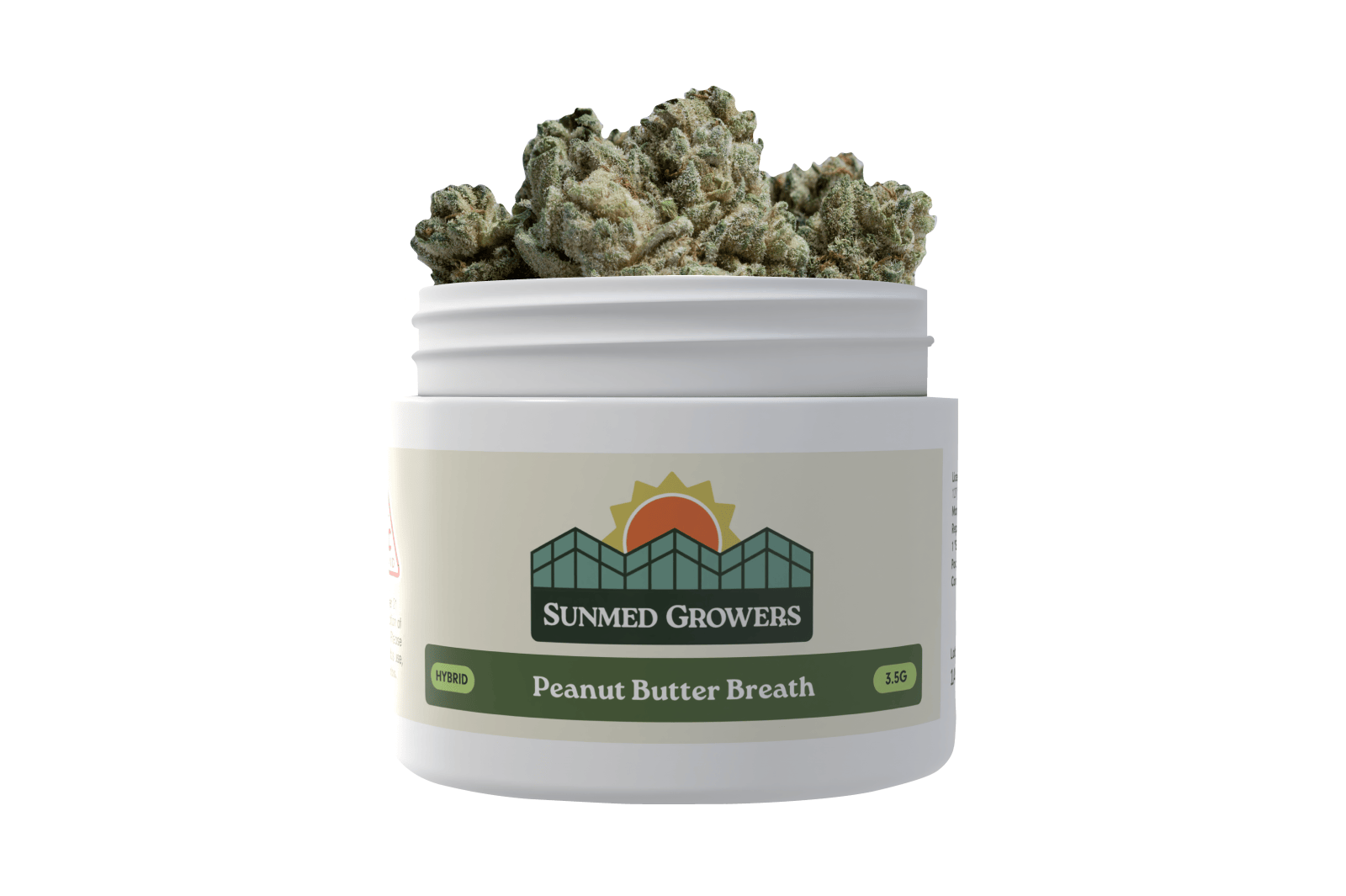 Peanut Butter Breath Flower (3.5g) by SunMed Growers