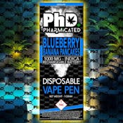 Distillate Vape Cart - 1G Disposable - Blueberry Banana Pancakes (Indica)